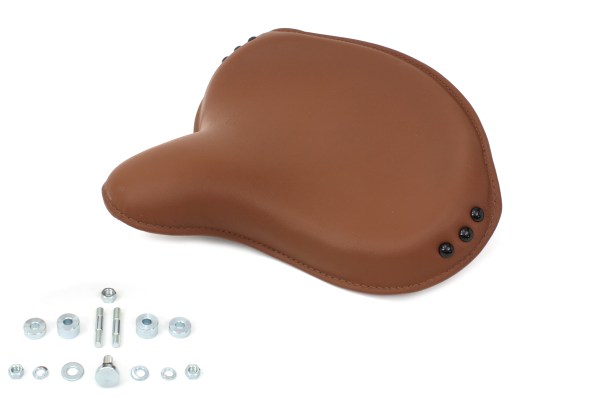 WLA Solo Seat -Brown w/ 3-buttons