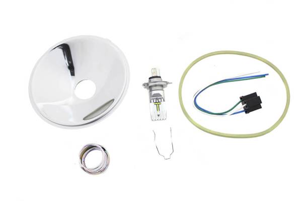 Spring Fork LED 6 Volt Headlamp Insert