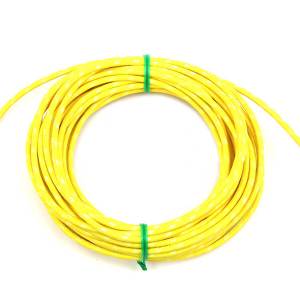 25' Cloth Covered Wire (Yellow)