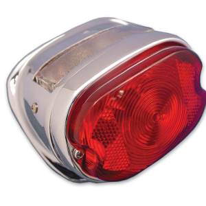 Oval Taillight (chrome)