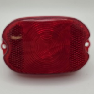 Oval Taillight Lens (red)