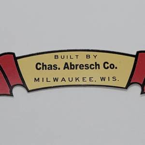 Chas.Abresch Co. Decal