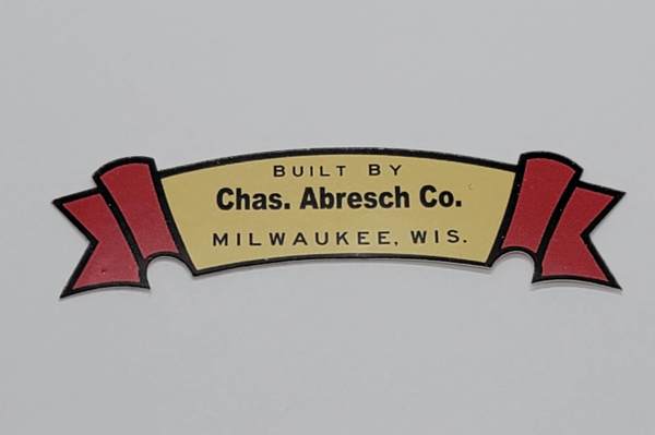 Chas.Abresch Co. Decal