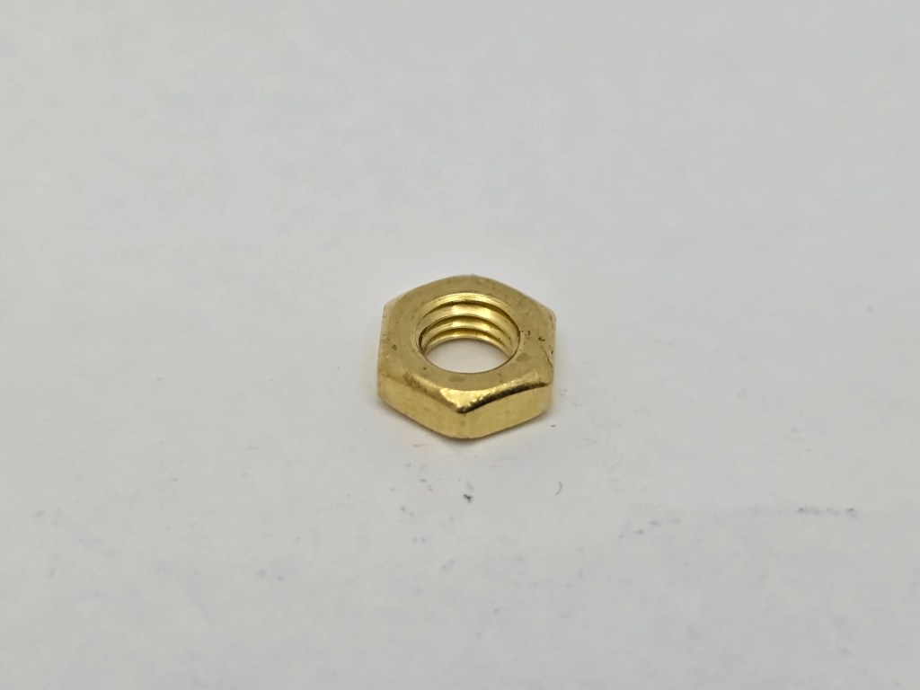 Hexagon Nut (10-32 N.F. x 1/8" x 5/16")